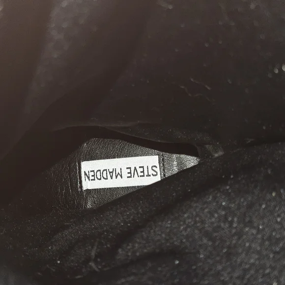 Steve Madden Austyn Silver Snake Heeled Boots - Picture 5 of 5